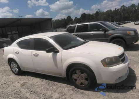 2008 Dodge Avenger Se from USA, damaged, VIN 1B3LC46KX8N129397